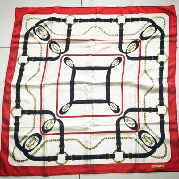 SCARF🧣 Must De Cartier   Paris  - Ceinture Scarf - Picture 4 of 4